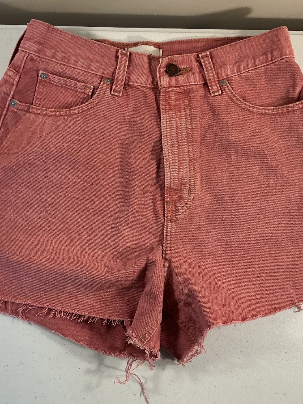 BDG Urban Outfitters size 30 pink jean shorts